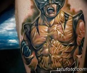 фото тату росомаха от 27.04.2018 №111 - Wolverine tattoo - tattoo-photo.ru