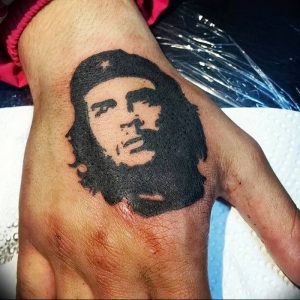 фото тату Че Гевара от 27.04.2018 №004 - tattoo Che Guevara - tattoo-photo.ru