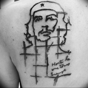 фото тату Че Гевара от 27.04.2018 №005 - tattoo Che Guevara - tattoo-photo.ru