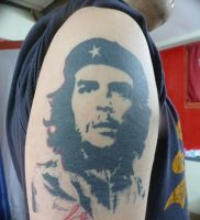 фото тату Че Гевара от 27.04.2018 №009 — tattoo Che Guevara — tattoo-photo.ru