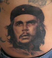 фото тату Че Гевара от 27.04.2018 №011 — tattoo Che Guevara — tattoo-photo.ru