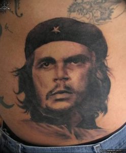 фото тату Че Гевара от 27.04.2018 №011 - tattoo Che Guevara - tattoo-photo.ru