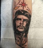 фото тату Че Гевара от 27.04.2018 №012 — tattoo Che Guevara — tattoo-photo.ru