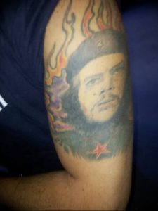 фото тату Че Гевара от 27.04.2018 №015 - tattoo Che Guevara - tattoo-photo.ru