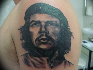 фото тату Че Гевара от 27.04.2018 №020 - tattoo Che Guevara - tattoo-photo.ru