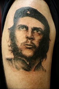 фото тату Че Гевара от 27.04.2018 №021 - tattoo Che Guevara - tattoo-photo.ru