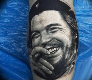 фото тату Че Гевара от 27.04.2018 №024 - tattoo Che Guevara - tattoo-photo.ru