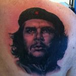 фото тату Че Гевара от 27.04.2018 №026 - tattoo Che Guevara - tattoo-photo.ru