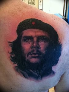 фото тату Че Гевара от 27.04.2018 №026 - tattoo Che Guevara - tattoo-photo.ru