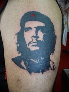 фото тату Че Гевара от 27.04.2018 №028 - tattoo Che Guevara - tattoo-photo.ru