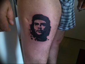 фото тату Че Гевара от 27.04.2018 №032 - tattoo Che Guevara - tattoo-photo.ru