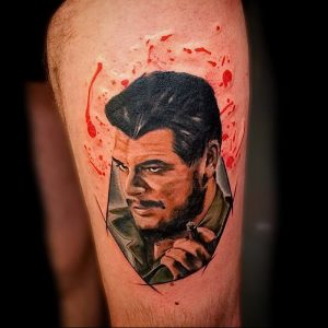 фото тату Че Гевара от 27.04.2018 №043 - tattoo Che Guevara - tattoo-photo.ru