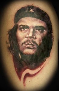 фото тату Че Гевара от 27.04.2018 №046 - tattoo Che Guevara - tattoo-photo.ru