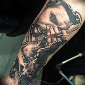 фото тату Че Гевара от 27.04.2018 №058 - tattoo Che Guevara - tattoo-photo.ru