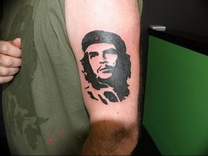 фото тату Че Гевара от 27.04.2018 №059 - tattoo Che Guevara - tattoo-photo.ru