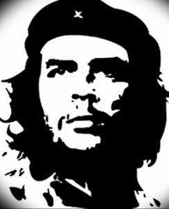 фото тату Че Гевара от 27.04.2018 №063 - tattoo Che Guevara - tattoo-photo.ru