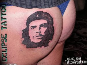 фото тату Че Гевара от 27.04.2018 №065 - tattoo Che Guevara - tattoo-photo.ru
