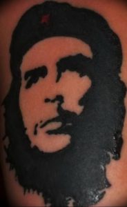 фото тату Че Гевара от 27.04.2018 №069 - tattoo Che Guevara - tattoo-photo.ru