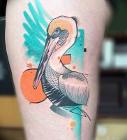 фото тату аист от 18.04.2018 №014 — tattoo stork — tatufoto.com