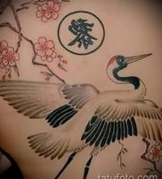 фото тату аист от 18.04.2018 №115 — tattoo stork — tatufoto.com