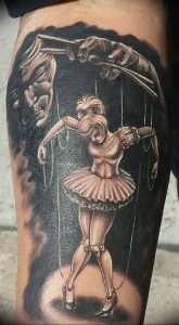 фото тату марионетка с нитками от 26.04.2018 №019 - tattoo puppet with - tattoo-photo.ru