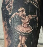 фото тату марионетка с нитками от 26.04.2018 №019 — tattoo puppet with — tattoo-photo.ru