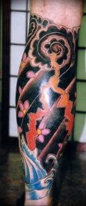 фото тату молния от 26.04.2018 №066 - lightning tattoo - tattoo-photo.ru
