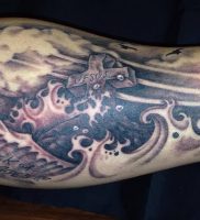 фото тату океан от 06.04.2018 №012 — tattoo ocean — tattoo-photo.ru