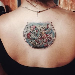 фото тату океан от 06.04.2018 №016 - tattoo ocean - tattoo-photo.ru
