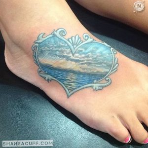 фото тату океан от 06.04.2018 №018 - tattoo ocean - tattoo-photo.ru