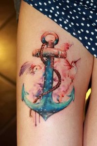 фото тату океан от 06.04.2018 №027 - tattoo ocean - tattoo-photo.ru