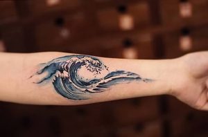 фото тату океан от 06.04.2018 №036 - tattoo ocean - tattoo-photo.ru