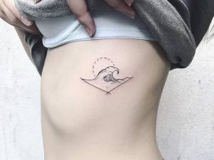 фото тату океан от 06.04.2018 №047 - tattoo ocean - tattoo-photo.ru