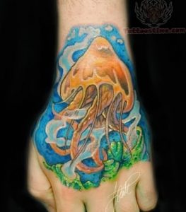 фото тату океан от 06.04.2018 №049 - tattoo ocean - tattoo-photo.ru