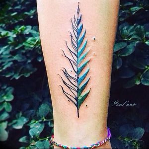 фото тату папоротник от 27.04.2018 №097 - tattoo fern - tattoo-photo.ru