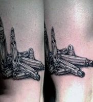фото тату пуля от 06.04.2018 №005 — bullet tattoo — tattoo-photo.ru