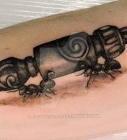 фото тату пуля от 06.04.2018 №017 — bullet tattoo — tattoo-photo.ru