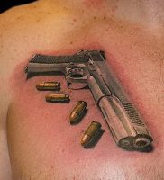 фото тату пуля от 06.04.2018 №018 — bullet tattoo — tattoo-photo.ru