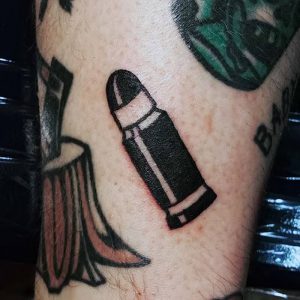 фото тату пуля от 06.04.2018 №021 - bullet tattoo - tattoo-photo.ru
