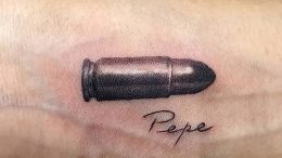 фото тату пуля от 06.04.2018 №048 - bullet tattoo - tattoo-photo.ru