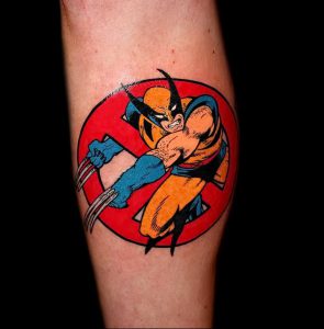 фото тату росомаха от 27.04.2018 №001 - Wolverine tattoo - tattoo-photo.ru