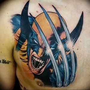 фото тату росомаха от 27.04.2018 №002 - Wolverine tattoo - tattoo-photo.ru