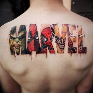 фото тату росомаха от 27.04.2018 №005 - Wolverine tattoo - tattoo-photo.ru