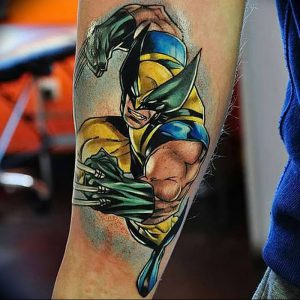 фото тату росомаха от 27.04.2018 №007 - Wolverine tattoo - tattoo-photo.ru