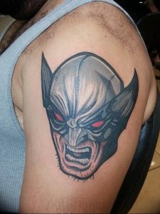 фото тату росомаха от 27.04.2018 №009 - Wolverine tattoo - tattoo-photo.ru