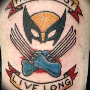 фото тату росомаха от 27.04.2018 №015 - Wolverine tattoo - tattoo-photo.ru