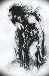 фото тату росомаха от 27.04.2018 №016 - Wolverine tattoo - tattoo-photo.ru