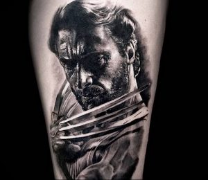 фото тату росомаха от 27.04.2018 №020 - Wolverine tattoo - tattoo-photo.ru