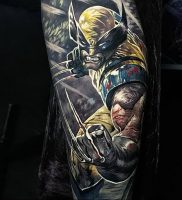 фото тату росомаха от 27.04.2018 №021 — Wolverine tattoo — tattoo-photo.ru
