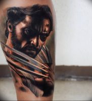 фото тату росомаха от 27.04.2018 №023 — Wolverine tattoo — tattoo-photo.ru